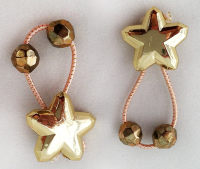 Gold Star Hairties