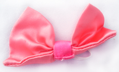 Pink Satin Bow