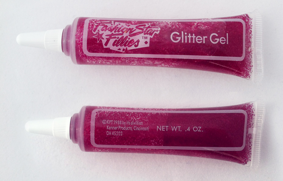 Purple Glitter Body Gel