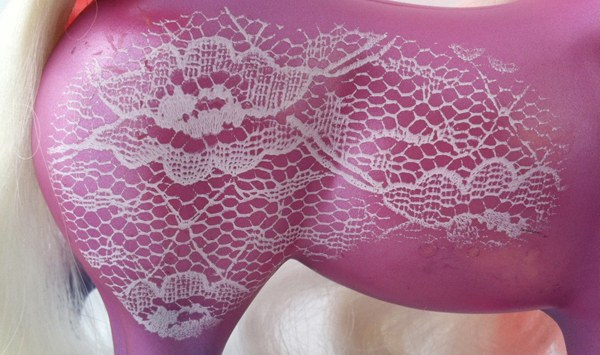 Floral Lace Design Right