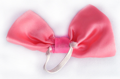 Pink Satin Bow