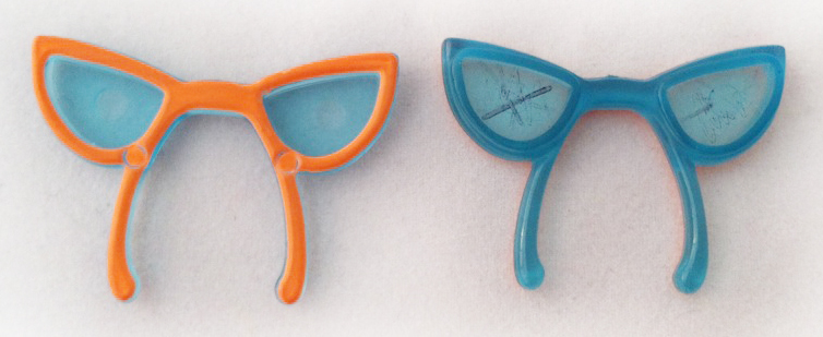 Front and Back of Sunglasses